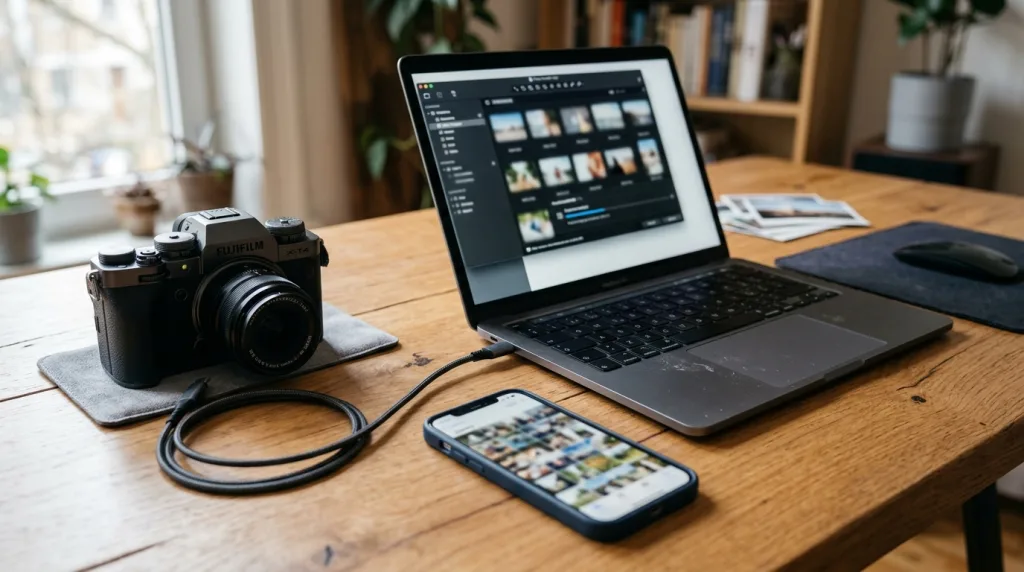 découvrez des méthodes simples et efficaces pour transférer vos photos sur ordinateur rapidement et facilement, que ce soit via câble usb, wi-fi ou cartes mémoire.