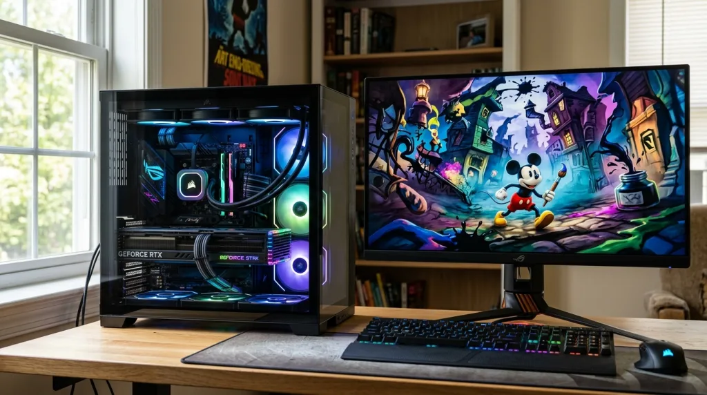 découvrez la configuration requise pour jouer à epic mickey sur pc et profitez pleinement de ce jeu d'aventure magique. guide complet des spécifications minimales et recommandées.